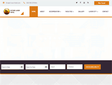 Tablet Screenshot of eatabeluxorhotel.com